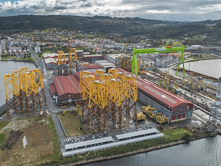 Navantia Seanergies entrega la quinta plataforma flotante para el parque eólico Kinkardine