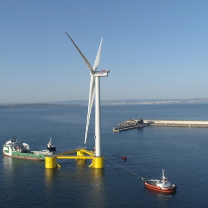 Navantia Seanergies entrega la quinta plataforma flotante para el parque eólico Kinkardine